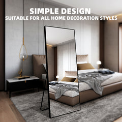 Mirror Full Length Mirror Wide Standing Tall Full Size Mirror