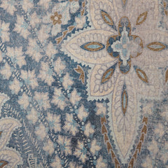 Weathered Damask Walls Printed Linen 3 Piece Set