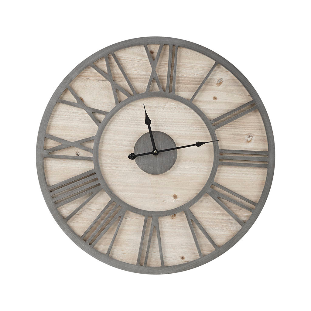 Wood Wall Clock 23.6"
