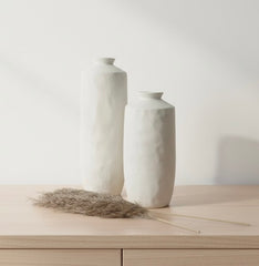 Minimalist Ceramic Vase 14"