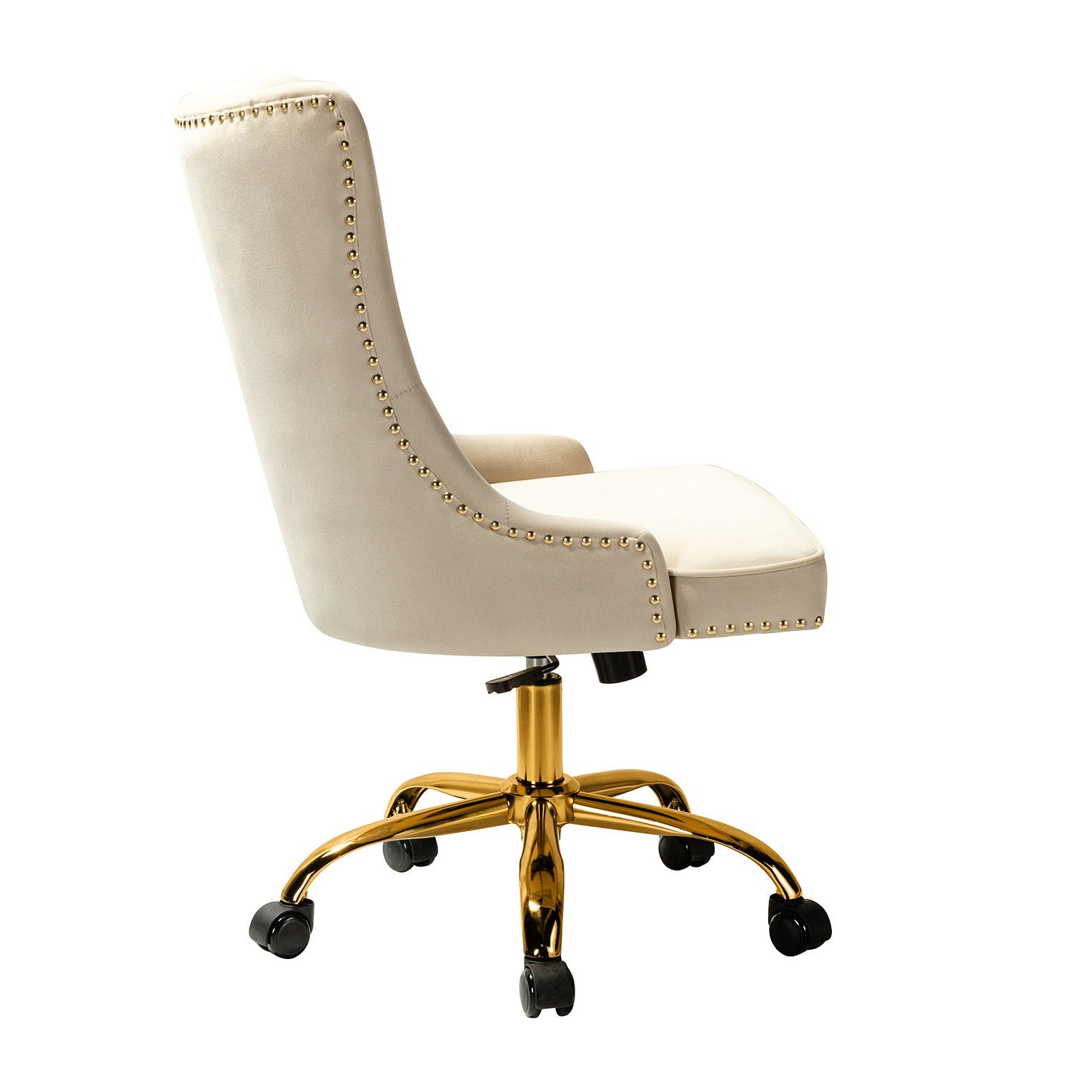 Elegant Home Office Chair - Beige Tan