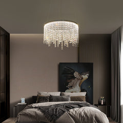 Fancy Luxury Modern Pendant Light Crystal Chandelier
