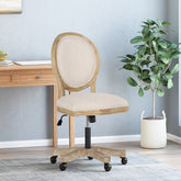 French Country Style Swivel & Lift Office Chair