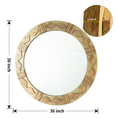 María Wall Mirror - Natural