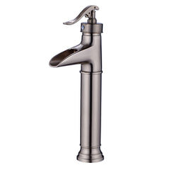 Contemporary Black Bathroom Ceramic Hot Cold Water Mixer Tap Black Faucet