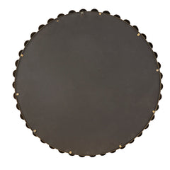 Marlowe Beaded Round Wall Mirror 36"D