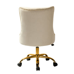 Elegant Home Office Chair - Beige Tan