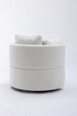 Swivel And Storage Chair - Ivory
