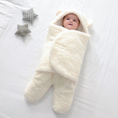 Baby Cotton Fleece Sleeping Bag Thickened Anti Shock