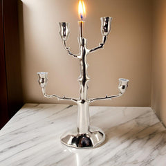 Tree Candle Holder - Copper Aluminum