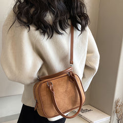 Fashion Handbag Women's Crossbody Suede