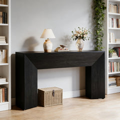 Sleek Side Table,Wooden Sofa Table,Modern Style Console Table
