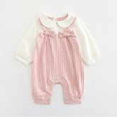 Baby embroidered jumpsuit - Pink