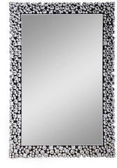Wall Decor in Mirrored & Faux Gems