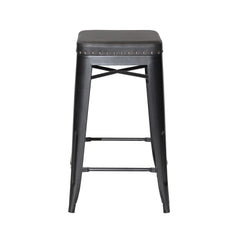 Hank - Barstool (Set of 2) - Black