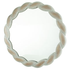 Wooden Frame Wall Mirror - Natural