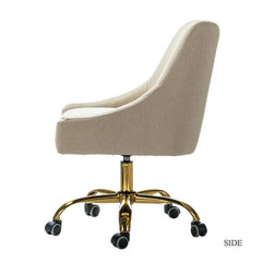 Modern Home Office Chair - Tan Beige