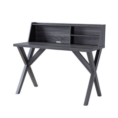 Home Office Desk Distressed Grey