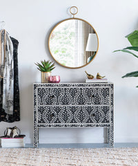 26' x 32' Circle Wall Mirror with Gold Metal Frame, Accent Mirror for Living Room, Entryway, Office