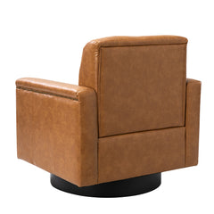 Swivel Armchair - Camel