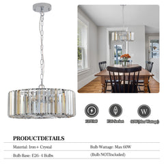 Modern Crystal Chandelier Shining Crystal I
