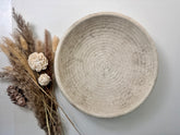 Organic Stone Decorative Tray 12x12x3’’ - Beige