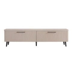 TV Stand in Whitewashed Oak