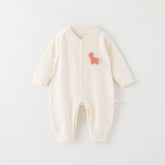 Baby Spring And Autumn Class A Cotton Jumpsuit