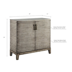 Ridge Accent Chest - Grey