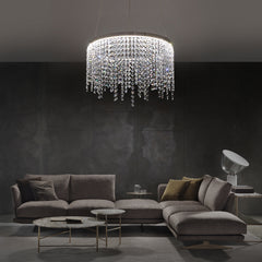 Fancy Luxury Modern Pendant Light Crystal Chandelier