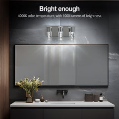 3-Light Bathroom Light Fixtures, Modern Bathroom Lights Vanity Bar Light