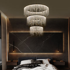 Luxury Modern Pendant Light Crystal Chandelier