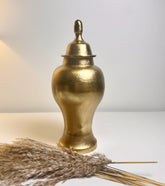 Elegant Gold Vase Jar 15"