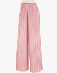 Women's Pleated Wide Leg Palazzo Pants with Drawstring