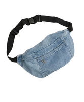 Denim Fanny Pack with Adjustable Belt