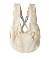 Pet Backpack Comfort Dog Bag Kitten Carrier Outdoor Travel Breathable Cross Design Chest Backpack