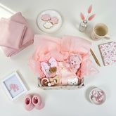 LUXURY BABY GIFT BAG - Pink - Set of 6
