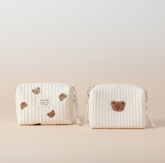 Set of 2 (POUCH ALL BEARS + POUCH 1 BEAR) - BABY BAG ESSENTIALS