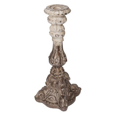 Magnesia Candle Holder - Rustic Brown