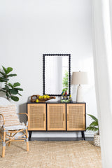 Rectangle Wall Mirror - Black