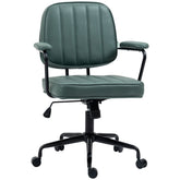 Vinsetto Home Office Chair with Adjustable Height and Tilt, Green