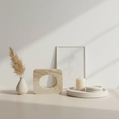 Minimalist Sculpture Art Piece Decorative Accent 5.5x6x3“