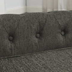 Elegant Rectangle Pet Bed Modern and Stylish Dog Sofa for Large Dogs, Dark grey