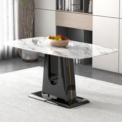 Modern and Luxurious Dining Table - White