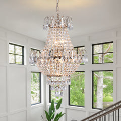 Royal Contemporary Gold Crystal Chandelier - Gold