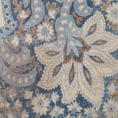 Weathered Damask Walls Printed Linen 3 Piece Set