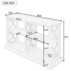 X-Legged Console Table