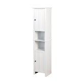 Bathroom Floor Storage Cabinet with 2 Doors
