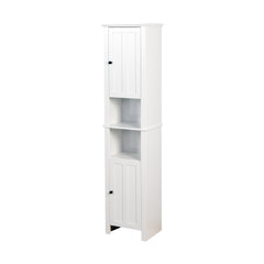 Bathroom Floor Storage Cabinet with 2 Doors
