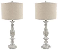 Whitewash Table Lamp